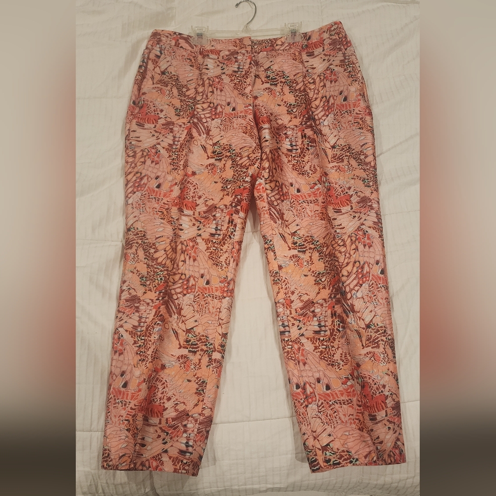 Vintage J. Crew Collection Silk Cigarette Pants